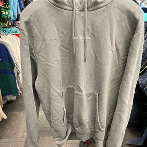 Sonetti grey hoodie size large
